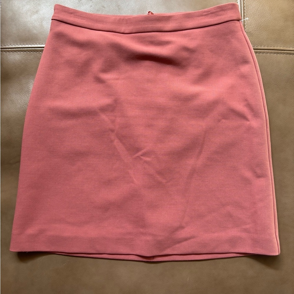 Hallhuber Pink salmon mid thigh Skirt